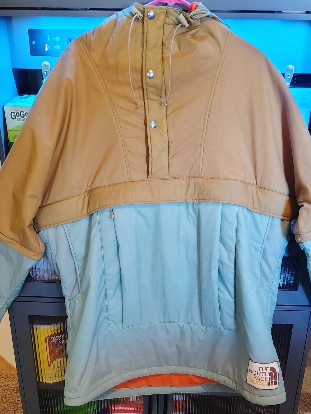 North Face X Gucci 78 Windjammer British Khaki